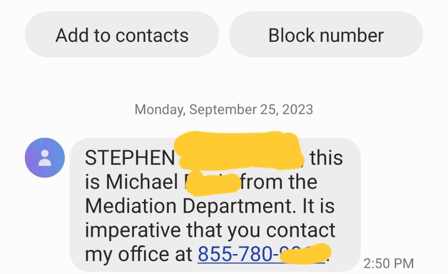 Reporting Mechanisms for SMS Scams