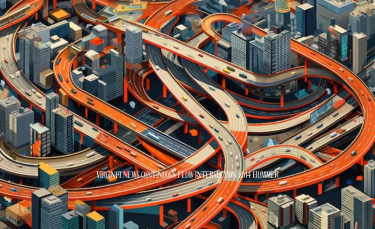 Virginia News Continuous Flow Intersection 2014 Hummer