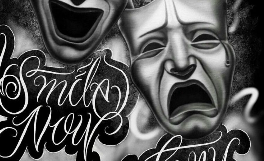 Chicano Art Dibujos Mascaras Cry Later, Comprehending, Reclamation & More 2 image 22 1