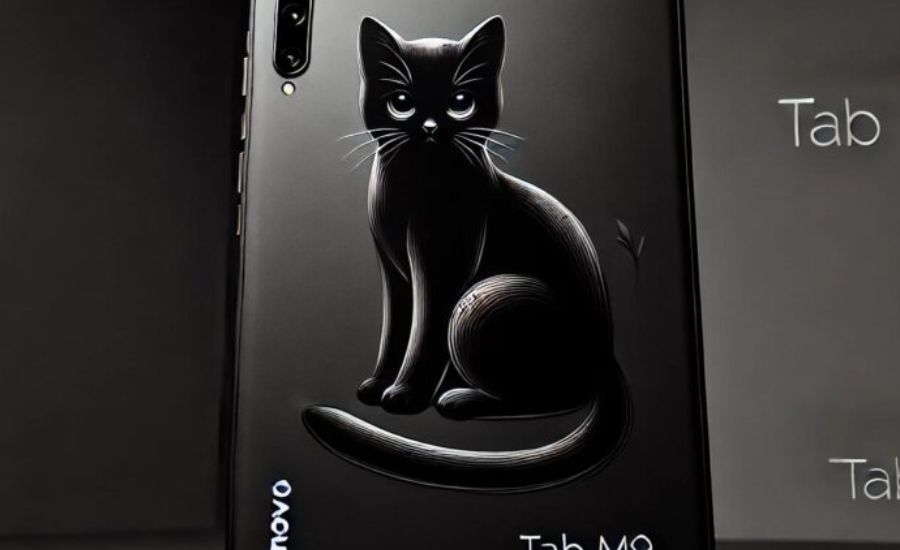 Mxfdegf lenovo tab m9 cover black cat