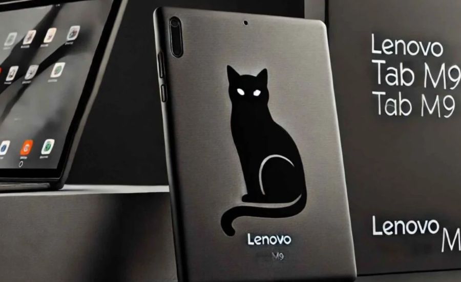 Mxfdegf lenovo tab m9 cover black cat Lightweight, Protection & More 2 Style and Design